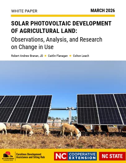 Solar Photovoltaic Development of Agricultural Land: Observations, Analysis, and Research on Change in Use